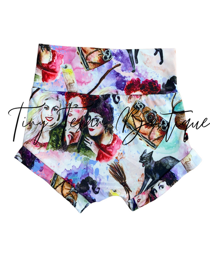 Hocus Pocus Watercolor Halloween Bummies